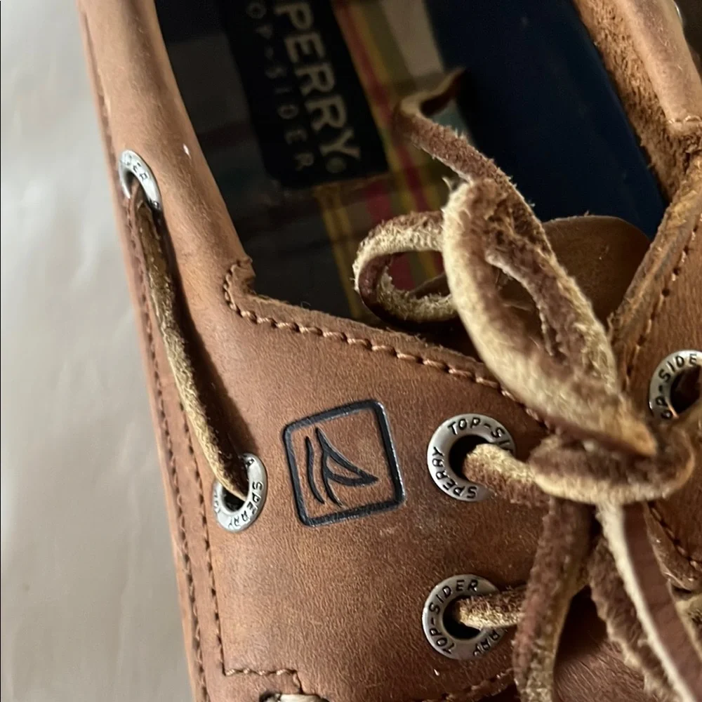 Sperry Brown Leather Boat Shoes - Women's Flats
